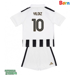 Juventus Kenan Yildiz #10 Replika Babytøj Hjemmebanesæt Børn 2026-27 Kortærmet (+ Korte bukser)